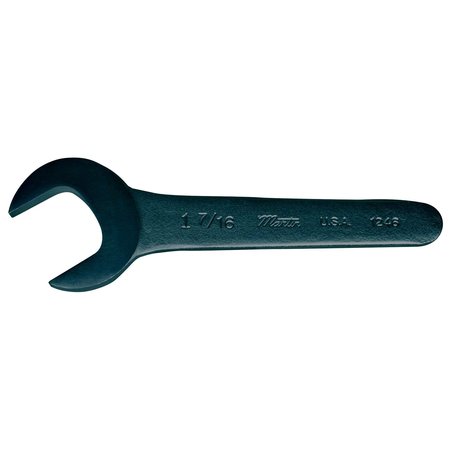 MARTIN TOOLS Wrench 2-1/2 Open End 30 Degree BLK1272S